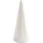 Polystyrene Cone W:7cm H:19.5cm White
