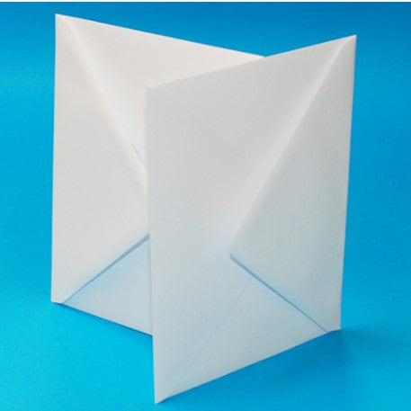 C5 White Envelopes x25