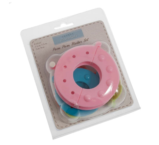 Pom Pom Maker Set (4 Piece)