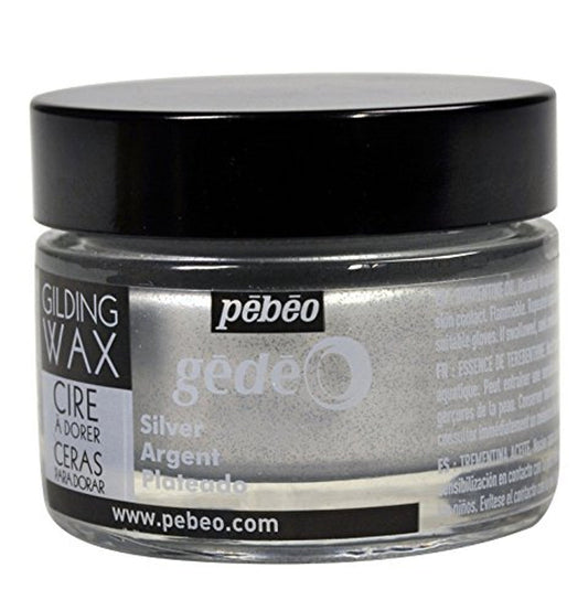 Pebeo Gilding Wax Silver 30ML