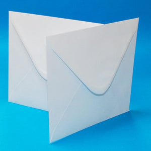 8x8 White Envelopes x30