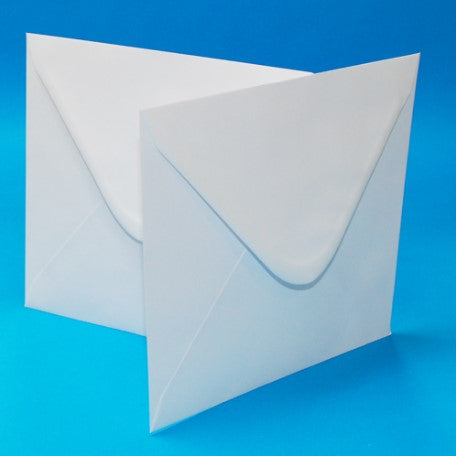 8x8 White Envelopes x30