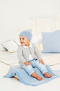 9530 Cardigan, Hat & Blanket
