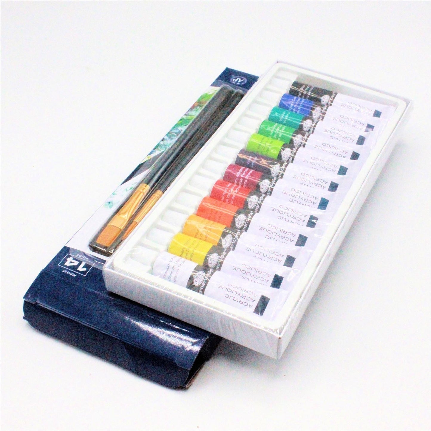 12ml Assorted Acrylic Paints (pack of 12)