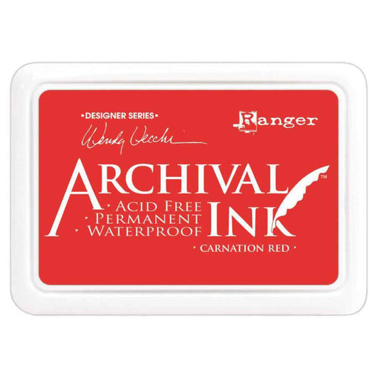 Ranger Carnation Red Archival Ink Pad