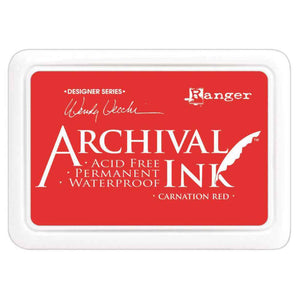 Ranger Carnation Red Archival Ink Pad