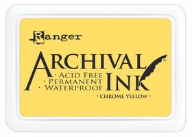 Ranger Chrome Yellow Archival Ink Pad