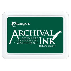 Ranger Library Green Archival Ink Pad