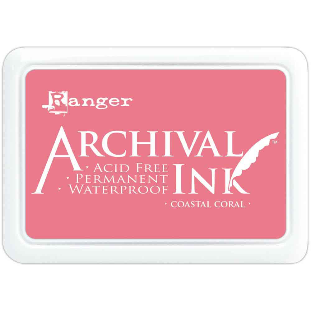Ranger Coastal Coral Archival Ink Pad