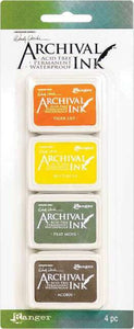 Ranger Wendy Vecchi Mini Archival Ink Pads-kit 5