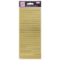 Anitas Outline Stickers Small Numbers Gold
