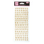Glitterations Gold Upper Case Alphabet