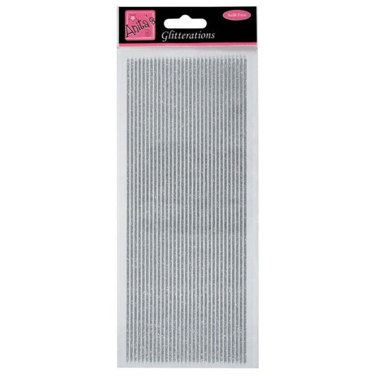 Glitterations Silver Borders