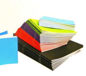 Alexander Stapled Sketch Book 20 Pages 11.5cm x 24cm (Assorted colour pages)