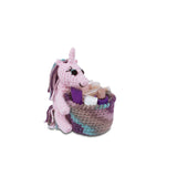 Knitty Critters Basket Buddies Yasmine Unicorn Crochet Kit