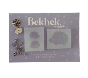 Bekbek Makes Reusable Silicone Mould - Hedgehogs