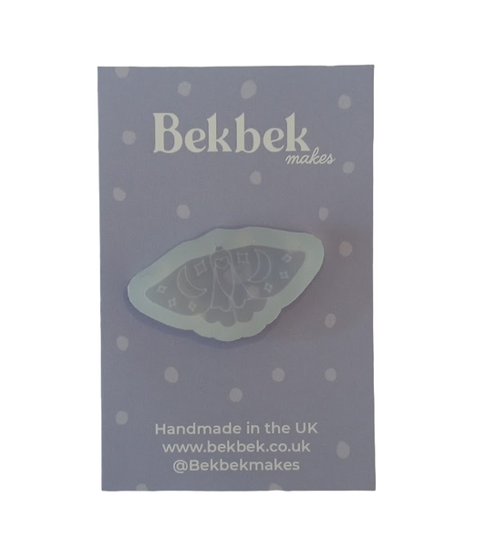 Bekbek Makes Reusable Silicone Mould - Moth