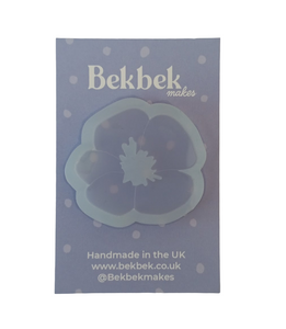 Bekbek Makes Reusable Silicone Mould - Poppy