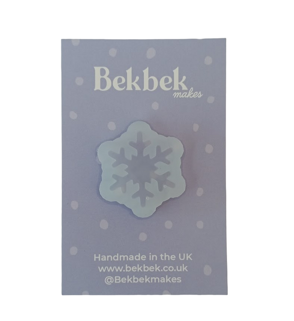 Bekbek Makes Reusable Silicone Mould - Snowflake