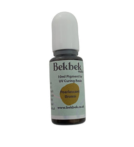 Bekbek Makes Pearlescent Pigments for UV Resin - Brown