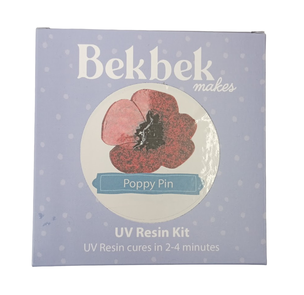 Bekbek Makes UV Resin Kit - Poppy Pin