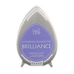 Tsukineko Brilliance Dew Drop Pearlescent Lavender