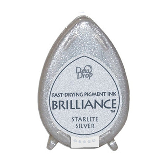 Tsukineko Brilliance Dew Drop Starlite Silver