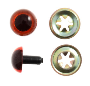 Toy Eyes Teddy Safety 21mm Amber 2 Pack