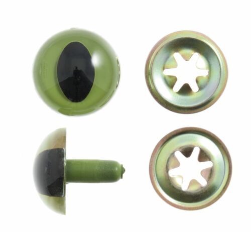 Trimits Safety Eyes Green 15mm 4pc