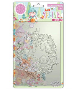 Let Spring Begin - 3D Embossing Folder