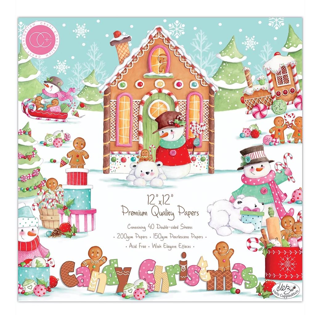 Candy Christmas - Premium Paper Pad 12x12