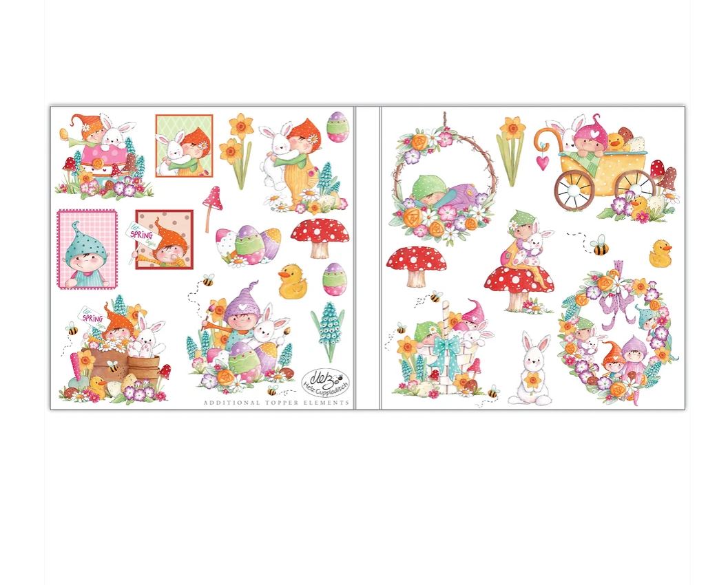 Let Spring Begin 12 x 12 Premium Paper Pad