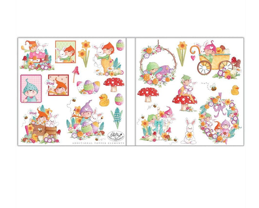 Let Spring Begin 12 x 12 Premium Paper Pad