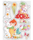 Let Spring Begin- Stamp Set - Bunny