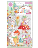 Let Spring Begin- Stamp Set - Bunny