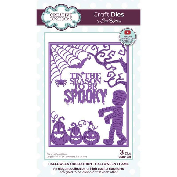 Creative Expressions Sue Wilson Halloween Frame Craft Die