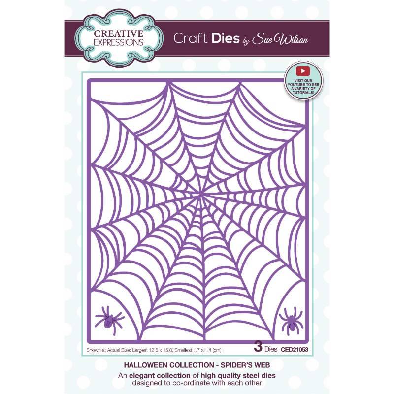 Creative Expressions Sue Wilson Spider’s Web Craft Die