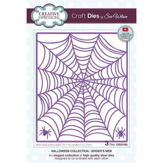 Creative Expressions Sue Wilson Spider’s Web Craft Die