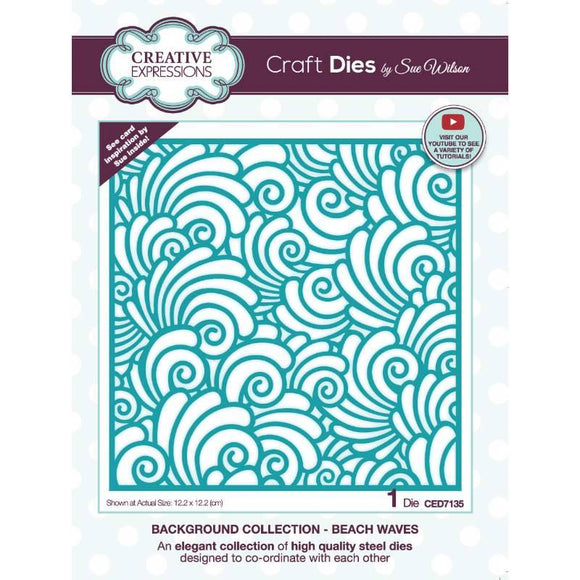 Creative Expressions Mini Stencil - Fish Scales