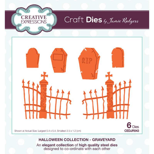 Creative Expressions Jamie Rodgers Graveyard Craft Die