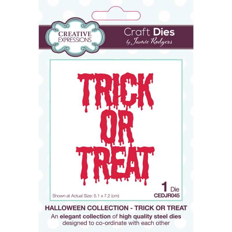 Creative Expressions Jamie Rodgers Trick Or Treat Craft Die