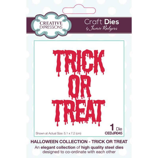 Creative Expressions Jamie Rodgers Trick Or Treat Craft Die