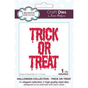 Creative Expressions Jamie Rodgers Trick Or Treat Craft Die