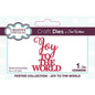Sue Wilson Mini Expressions Joy To The World Craft Die