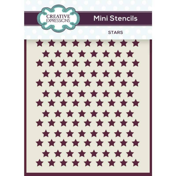 Creative Expressions Mini Stencil Stars