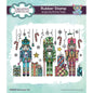 Bonnita Moaby Nutcracker Trio 5.9 in x 4 in Rubber Stamp