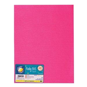 Craft Planet Acrylic Felt Sheet 9x12 - Shocking Pink