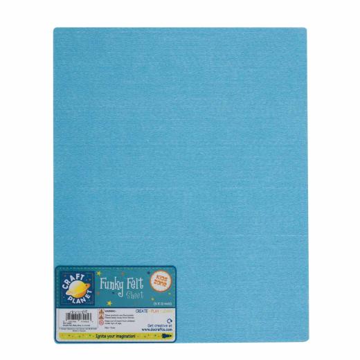 Craft Planet Acrylic Felt Sheet 9x12 - Baby Blue