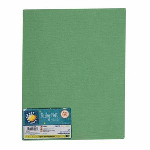 Craft Planet Acrylic Felt Sheet 9x12 - Light Green