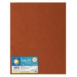 Craft Planet Acrylic Felt Sheet 9x12 - Light Brown